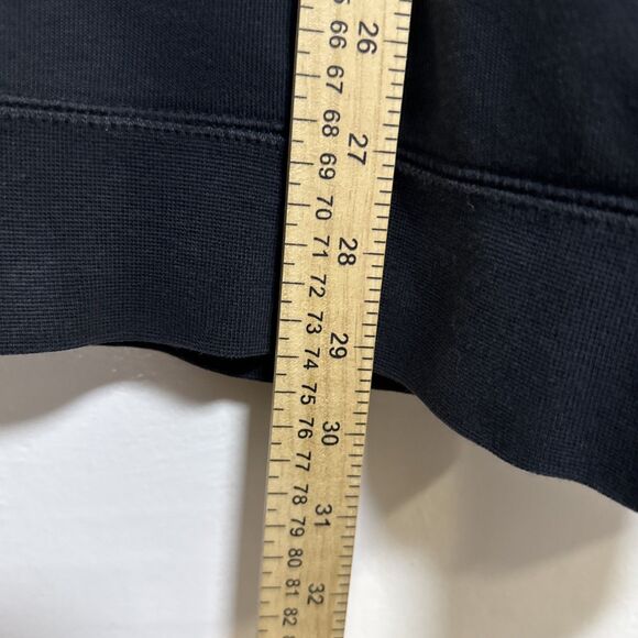 Jordan Mens Hoodie XL Black Cotton Blend Center Jumpman Logo Long Sleeve Pockets - Picture 5 of 7